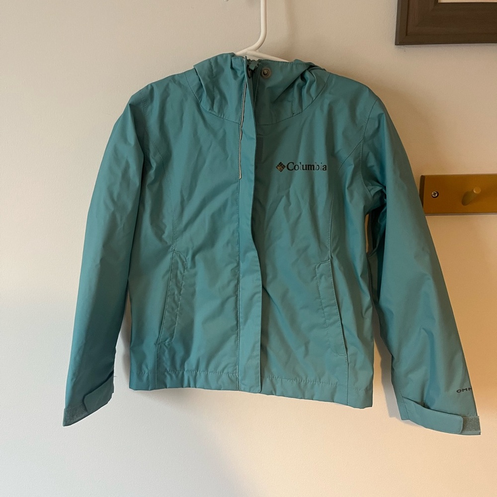 Columbia Kids Blue Rain Jacket